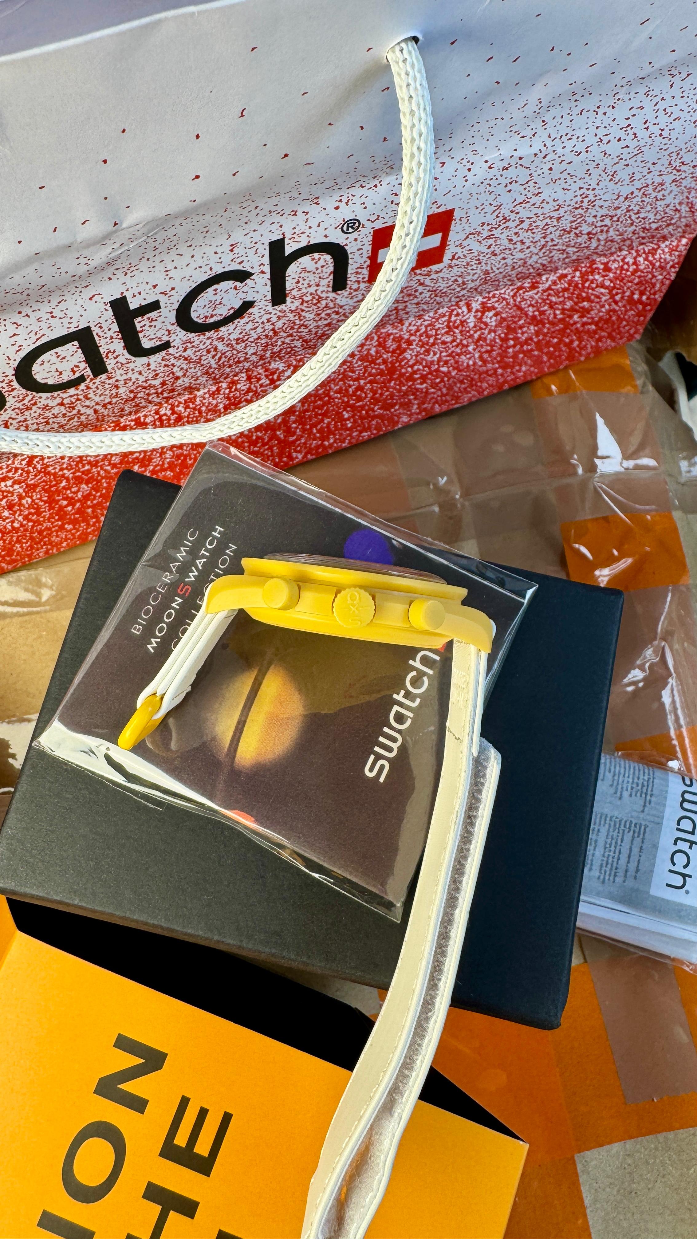 Swatch x Omega Bioceramic Moonswatch Mission to the Sun