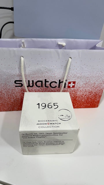 Omega x Swatch MoonSwatch “1965” – 60th Anniversary Edition