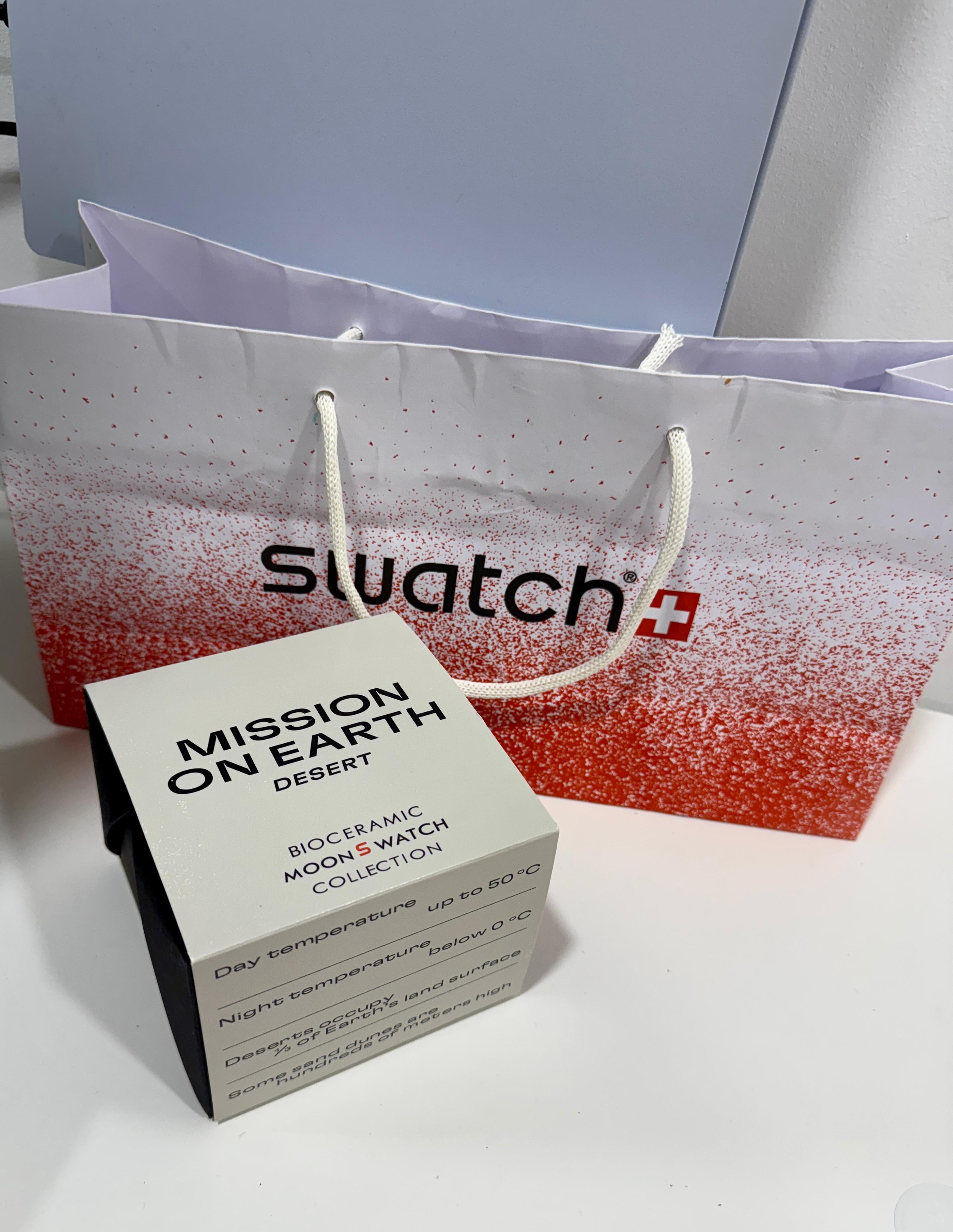 Omega x Swatch MoonSwatch Mission on Earth: Desert SO33J100